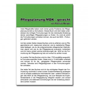 Download: Pflegeplanung MDK - gerecht